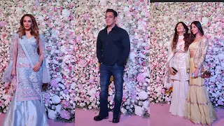 Salman Khan Lulia vantur Sangeeta Bijlani At Aayush Sharma &  Arpita Khan Sharma Eid  Party