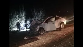 Трое погибли в ДТП в Марксовском районе