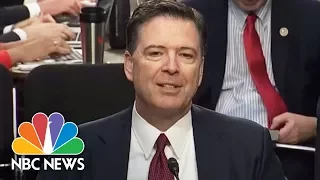 James Comey: Donald Trump’s Public Defamations Of FBI Were ‘Lies, Plain And Simple’ | NBC News