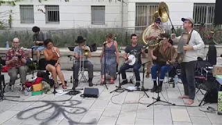 First concert in Lyon for the French tour of Tuba Skinny Thursday July 3 2019