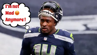 D.K.Metcalf gets Mad 😡! Then scores 51 yard touchdown vs Rams!  Seahawks vs Rams /2021