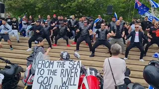 The Maori of New Zealand show support to Israel with the famous Haka dance