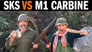 The SKS vs. the M1 Carbine with "Coch" and Myles