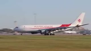 Air Algérie Airbus A330-200 landing at Montreal/Yul airport