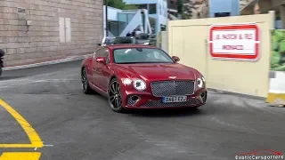 2018 Bentley Continental GT Driving in Monaco !