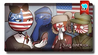 || 2 minutes of Female America ( Country Humans ) Animatic