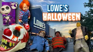 LOWE’s HALLOWEEN 2022 // DECOR & ANIMATRONICS WALKTHROUGH