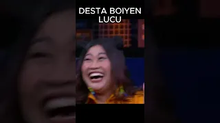 DESTA DAN BIYEN LUCU BANGET  #tonightshow #desta #vincent  #sorts