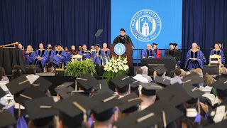 Bentley University 2022 Graduate and PhD Commencement