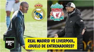 CHAMPIONS LEAGUE Real Madrid vs Liverpool, duelo de estrategias entre Zidane y Klopp | ESPN FC