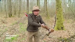 Olivier Evrard, spécialiste de la chasse à l'arc à Saint-Martin-d'Ablois (Marne)