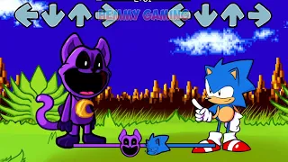 FNF Smiling Critters ALL PHASES vs Sonic Alive Frontiers Sing Chasing | Tails.Exe V2 FNF Mods