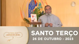 Terço de Aparecida com Pe. Antonio Maria - 26 de outubro de 2023 [Mistérios da Luz]