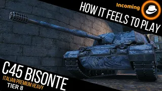 How it feels to play the C45 Bisonte. (Tank Review)