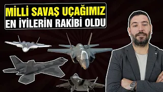 Milli Savaş Uçağımız Kaan Hangi Uçaklara Rakip Olacak?  F-22, F-35, J-20, SU-57, KF-21