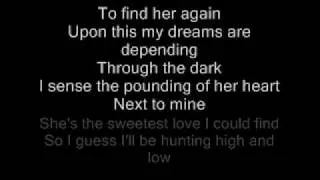 Hunting high and low  A-Ha  Lyrics