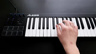 ALICE DJ - BETTER OFF ALONE ( Instrumental Remake Cover ) | Alesis V49 midi keyboard