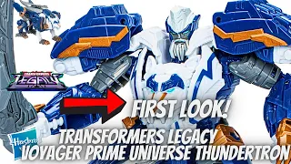 The Transformers Legacy Voyager Prime Universe Thundertron Figure That Everyone Talk About In 2023!