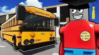 Idiots Try to Open Up a Lego School in Brick Rigs Multiplayer!