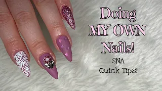 Doing My Own Nails! | Valentines! | Nail Sugar