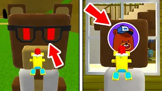 Super Bear Adventure Walkthrough | Found Secret Sticker Behind Evil Scientist's Head