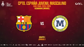 Fase Final Juvenil masculina - BARÇA JUVENIL : TROPS MÁLAGA