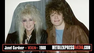 Flashback Interview (1988): Vixen vocalist Janet Gardner about the bands newly released debut album