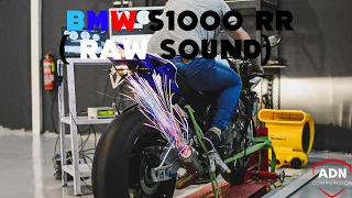 BMW S1000 RR | FULL RACE EXHAUST SOUND| POPS Y BANGS, HARD CUT & QUICK SHIFT by ADN COMPETITION