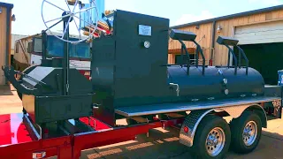 BBQ Trailer 2020 : Texas Mobile Smoker