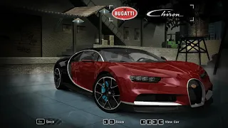 [NFSMW] Added car #1: Bugatti Chiron