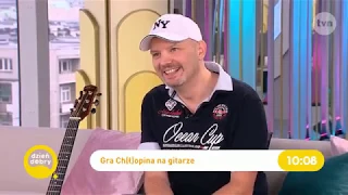 Adam Palma występ w "Dzień Dobry TVN" i "TVP Polonia"