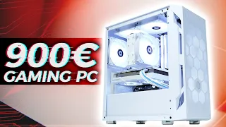 900 Euro GAMING PC 2023 - der PERFEKTE WHITE PC für kleines Geld!