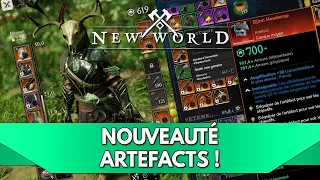 New World FR : les Artéfacts ! - Matrice / Sceau Chromatique / etc.