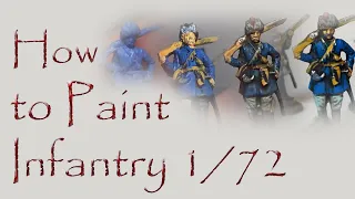 How I paint infantry 1/72. Red Box.  Як я фарбую фігурки 1/72