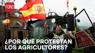 Protesta de agricultores en Madrid - Expreso de la Mañana