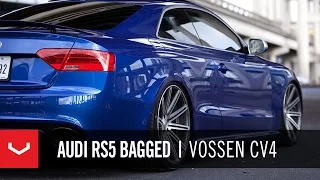 Audi RS5 Bagged on 20" Vossen VVS-CV4 Concave Wheels | Rims