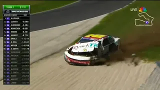 CAUTION #2 FOR HARD HIT BY CHANDLER SMITH - 2023 ROAD AMERICA 180 - 2023 NASCAR XFINITY SERIES