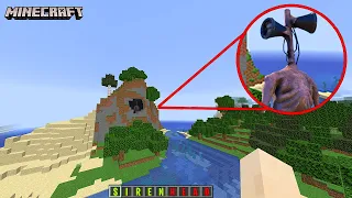 I Found Siren Head on Minecraft Ep.1