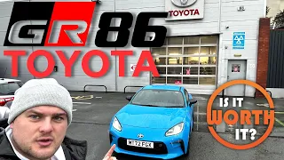 NEW TOYOTA GR86 REVIEW- IS IT WORTH IT? TEST DRIVE IN SNOW! @toyotauk #gr86 #gazooracing #toyota