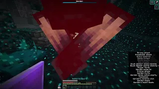 Minecraft - Warden Defeated | Killed In 0:16 Seconds, Hard Difficulty