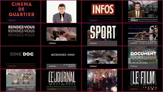 CANAL+ Cinéma de Quartier, BA, jingle Ciné Doc, BA, le Journal du Cinéma, jingle Le Film