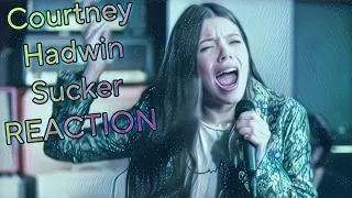 OMG THIS IS LIVE?!?Courtney Hadwin – Sucker – Live Cover – Reaction!