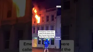 Three people die in a hotel fire in Perth, Scotland