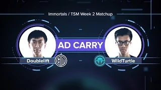 Doublelift vs. WildTurtle: By the Numbers