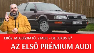 Audi V8 teszt: így lett belőlük prémium gyártó