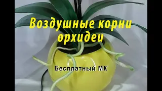 Воздушные корни орхидеи. Бесплатный МК. DIY