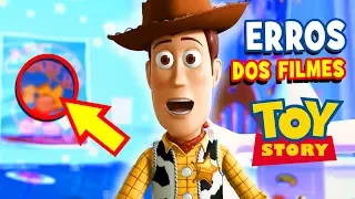 20 Erros TOSCOS nos filmes de TOY STORY que você nem percebeu!