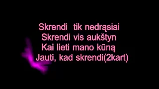 Eglė Jakštytė- Skrendi (lyrics)