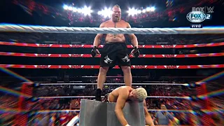 Resumen Brock Lesnar ataca brutalmente a Cody Rhodes en Raw - WWE Smackdown 07/04/2023 (En Español)