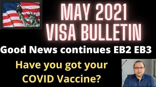 May 2021 Visa Bulletin EB1 EB2 EB3 Story Continues